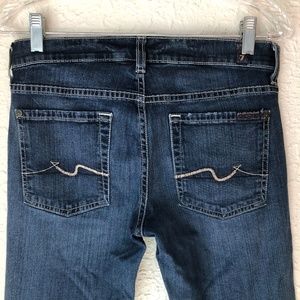 7 for all Mankind Roxanne Skinny Jeans sz 27 LONG